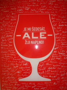 Novinka ALE + tabulová sklo